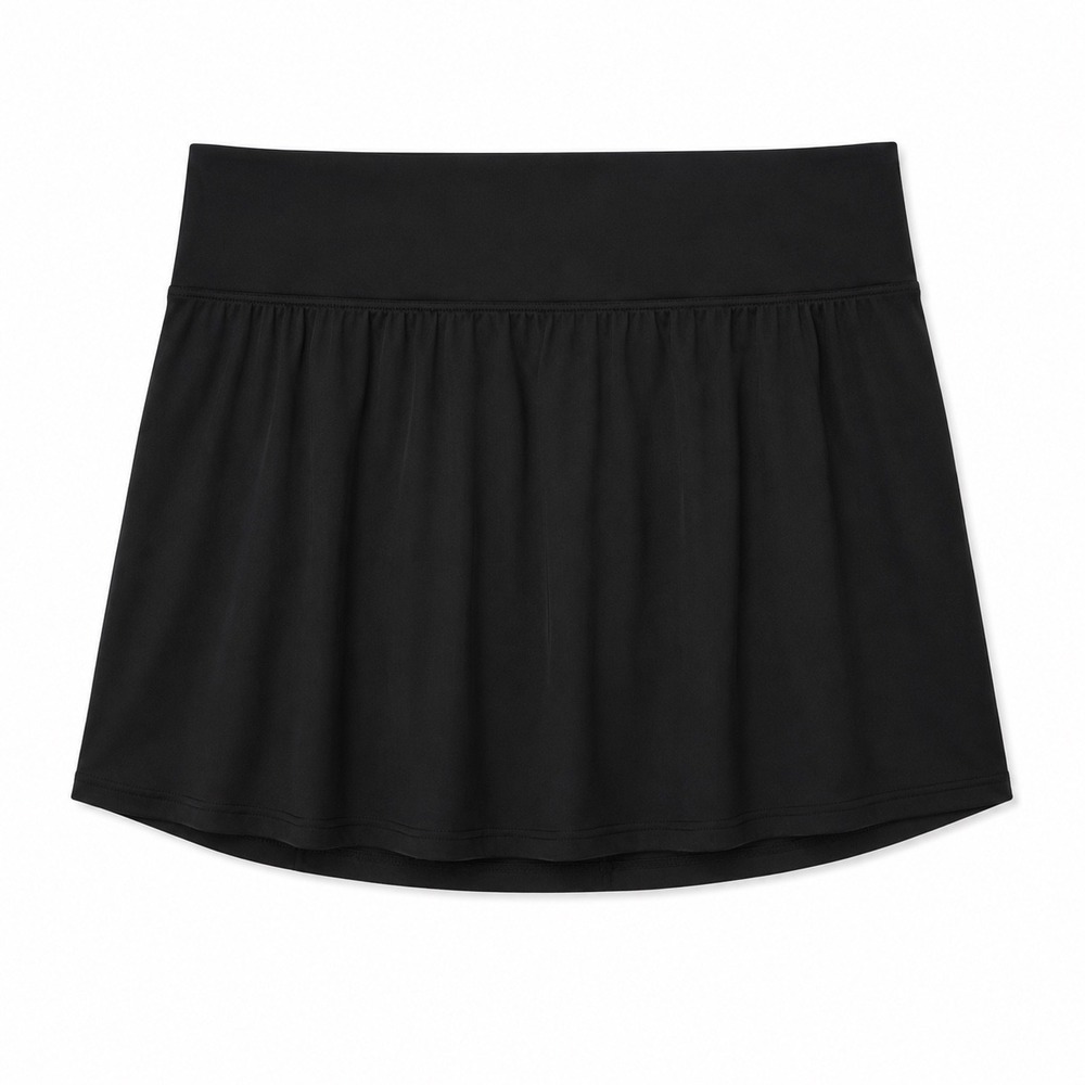 Zella Black Athletic Skort 3X Built In Shorts Active Tennis Golf Skirt